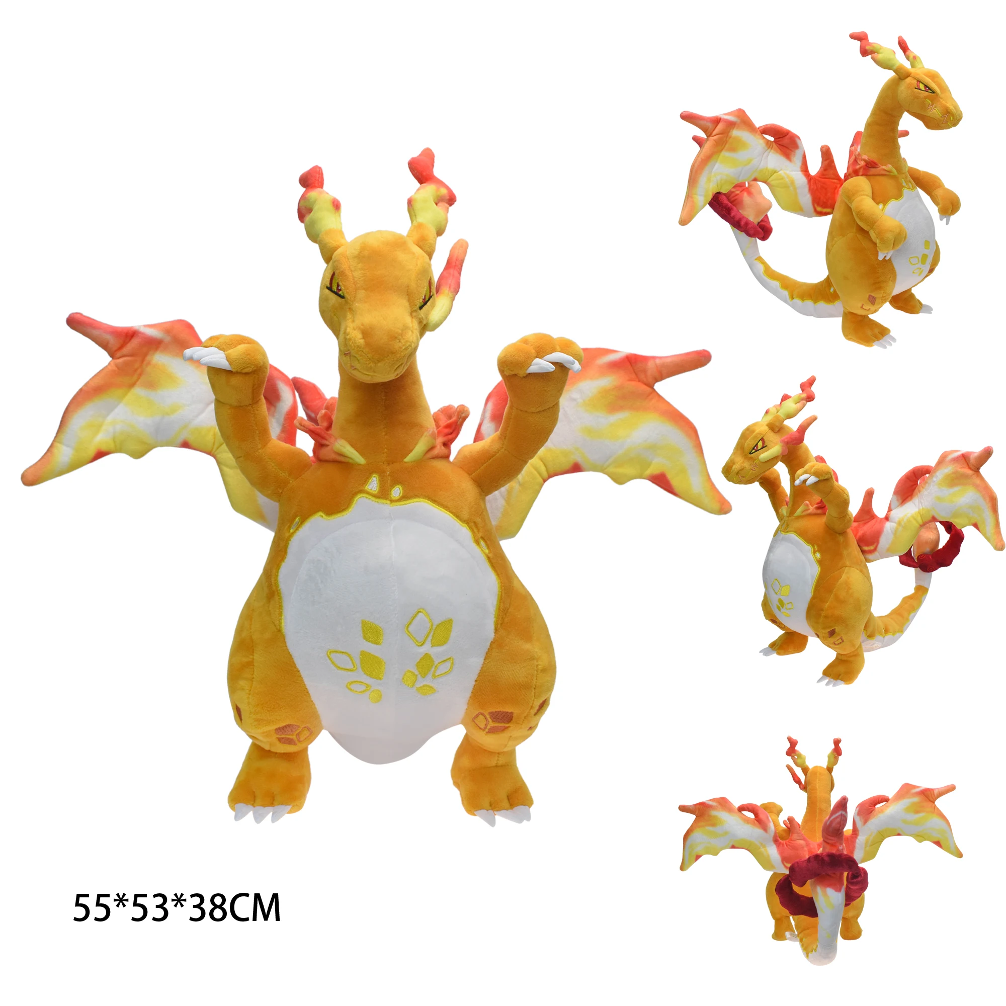 Peluche Charizard nelle sue varie versioni (circa 20-40cm) 29 Peluche Charizard nelle sue varie versioni (circa 20-40cm) _26