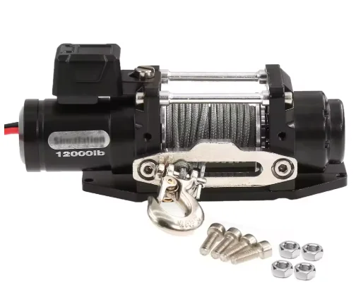 

Имитация металлической автоматической лебедки для 1/10 1/8 RC гусеничного автомобиля TRX4 RC4WD D90 Axial SCX10 II III MST Redcat, аксессуары