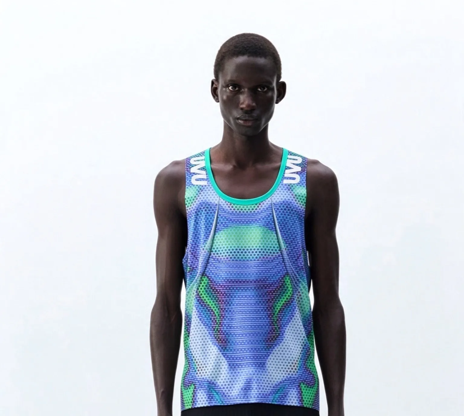 New Men's Marathon Racing Running Vest, Sports Daily Wear, Quick-Drying and Breathable T-Shirt