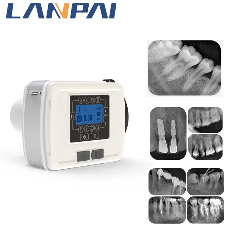 Lanpai Dental Handy  X Ray Unit Rx Digital Sensor Portable Imaging System High Frequency Machine Handy Dentist Equipment