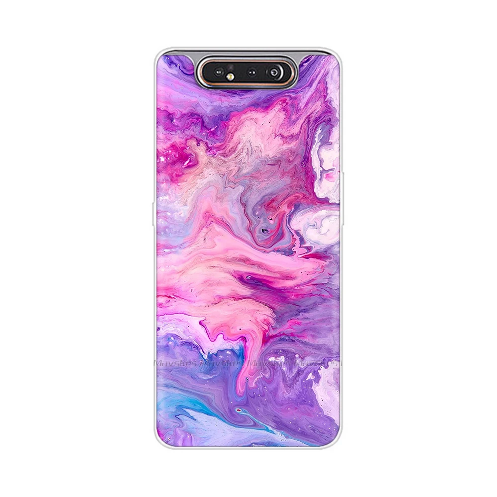 For Samsung Galaxy A80 Case Soft TPU Silicone Phone Back Cover For Samsung A80 2019 A 80 Galaxy A80 A805F A805 SM-A805F/DS Cases