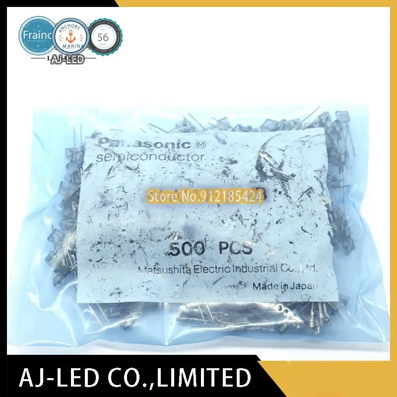10 unids/lote PNA1606L01JB tubo receptor infrarrojo fototransistor lateral fotodiodo DIP2 DIP genuino nuevo