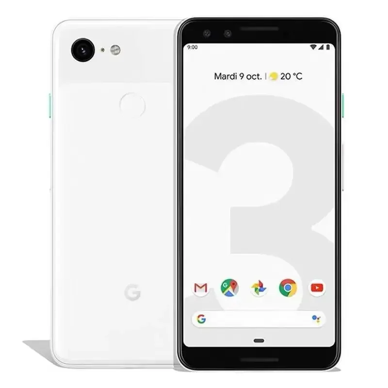 هاتف Google Pixel3xl 4G بشاشة 6.3 بوصة Snapdragon845 18 وات شحن بطارية 3430 مللي أمبير في الساعة مستعمل