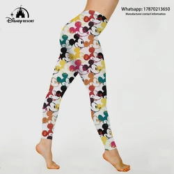 Women's Gym Yoga Seamless Pants Activewear Stretch High Waist Exercise Workout Fitness Leggings Sweatpants Disney Branded