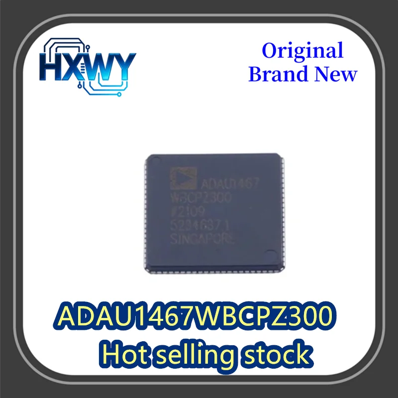 

(1/10 piece) ADAU1467WBCPZ300 LFSCP88 QFN package digital signal processor brand new and original.