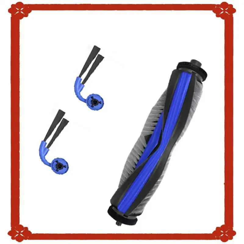 24-Hour Delivery Forecovacs For EC OVACS X9 PRO/X9 PRO OMNI Robot Vacuum Cleaner Replacement Parts Cleaning Side Brush Main Brus