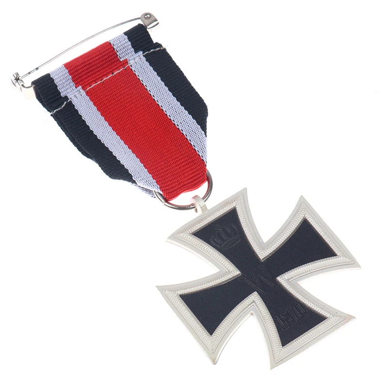 

1 шт. Новая Германия 1914 Железный Крест 2-го класса с лентой Военная медаль времен Второй мировой войны I