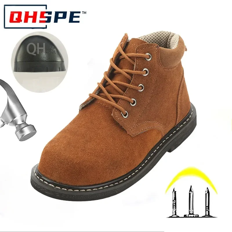 

Labor Protection Shoes, Tire Soles, Safety Shoes, High Temperature Resistant, Wear-resistant, Breathable Steel Toe Shoes