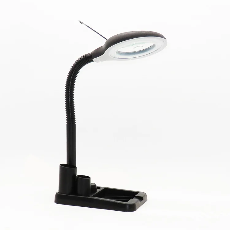 Desktop Led Magnifying Glass Desk Lamp, Welding Lighting Lamp, Environmental Protection, Electronic Maintenance with Lamp