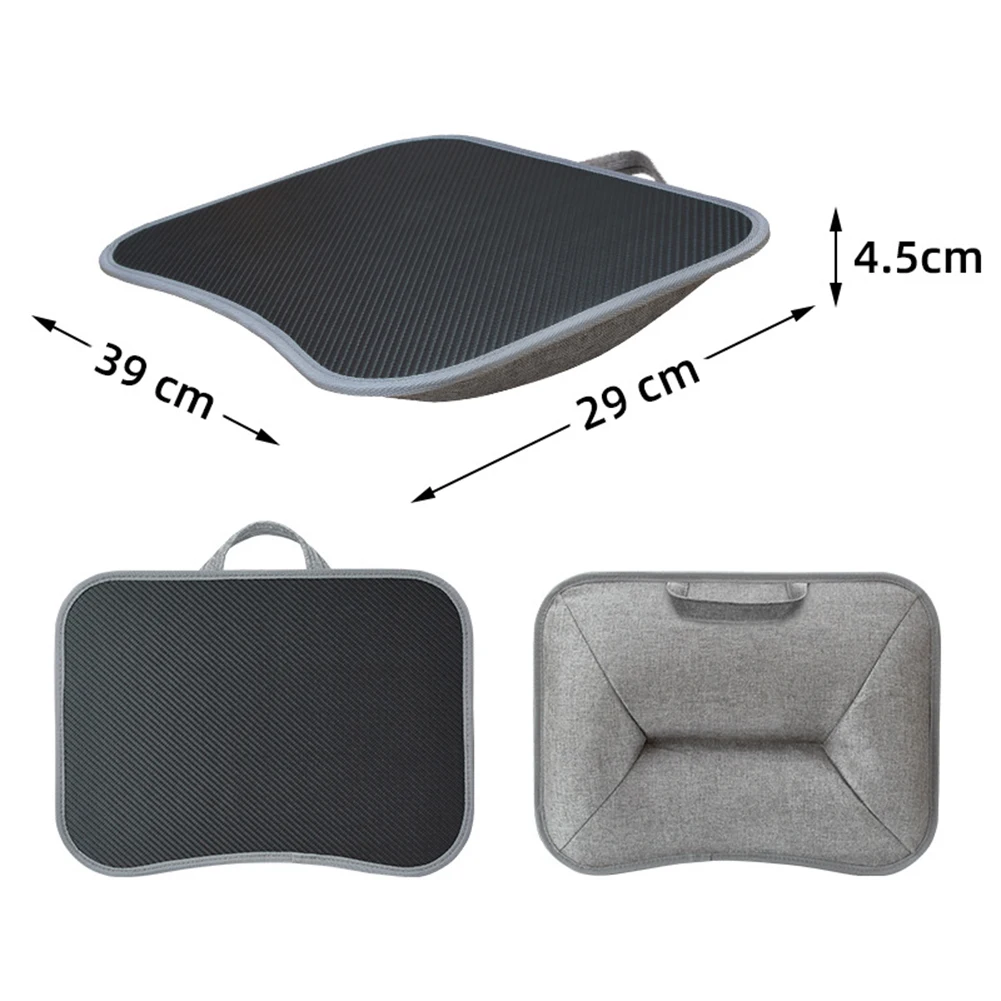 Laptop Lap Desk with Soft Pillow Cushion Small Pillow Table Writing Padded Tray for 13-15Inch Laptops