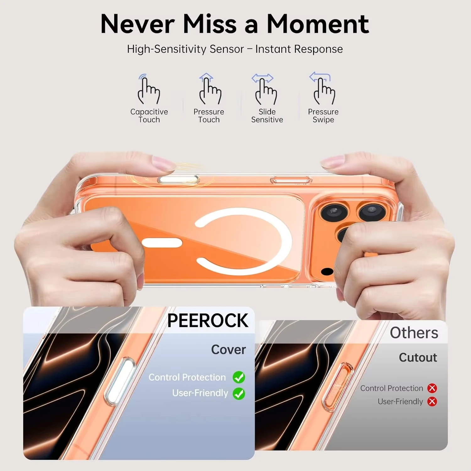 Clear Magnetic Case For iPhone 17 Pro Max 18 Case Anti Yellow Transparent Cover For iPhone 18 17 Air Wireless Charger Thin Cover