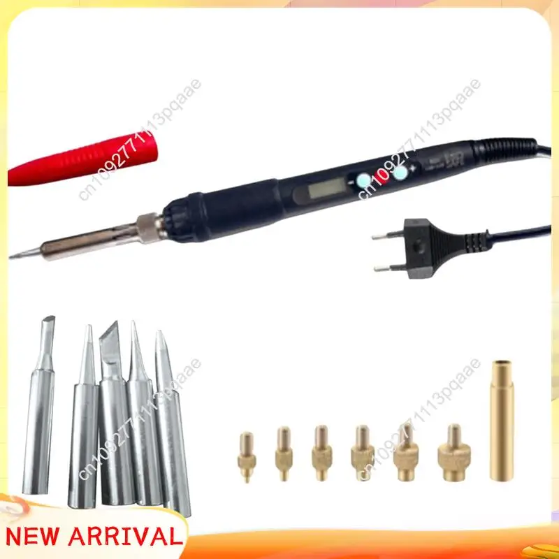 

Паяльник для вставок N84R (M2-M6) для термоплавких латунных и пластиковых элементов, для 3D-печати, с вилкой стандарта ЕС