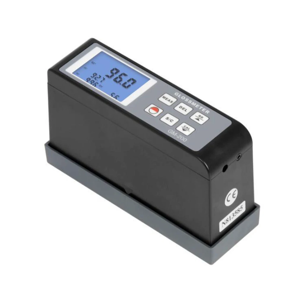 GM-200 Gloss Meter 20°60°85° Marble Tile Paint Metal Surface Gloss Meter 0.1GU~200GU High Precision Digital Gloss Meter