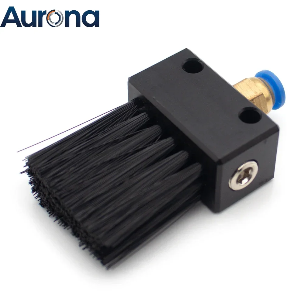 【Smart】10PCS 40MM Industrial Chain Lubrication Brush Wear-Resistant Nylon Oiling Brush With 6MM Quick Plug Connector