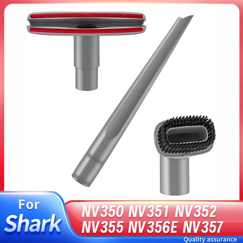 Crevice Tool and Dust Brush Upholstery Tool Compatible with Shark Navigator Lift-Away Vacuum Cleaner Models NV350 NV351 NV352