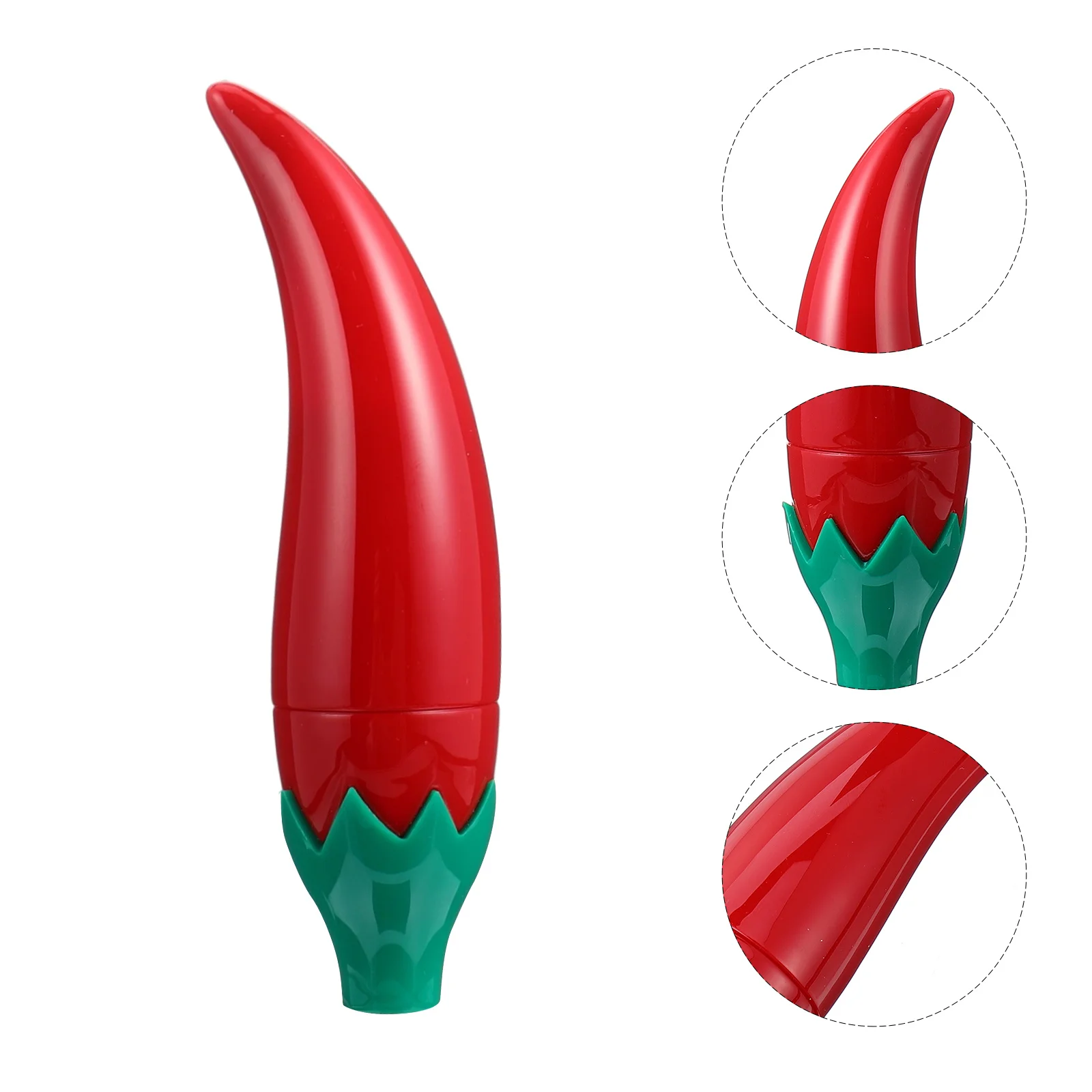 12 pezzi fai da te tubo per lucidalabbra mini contenitore vuoto per rossetto bottiglia di balsamo per labbra riutilizzabile in plastica forma creativa per divertimento in viaggio rosso