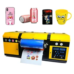 XP600 Dual Heads Impresora Ploter Holographic UV DTF Transfer Printing Machine Crystal Sticker UV DTF Printer Roll