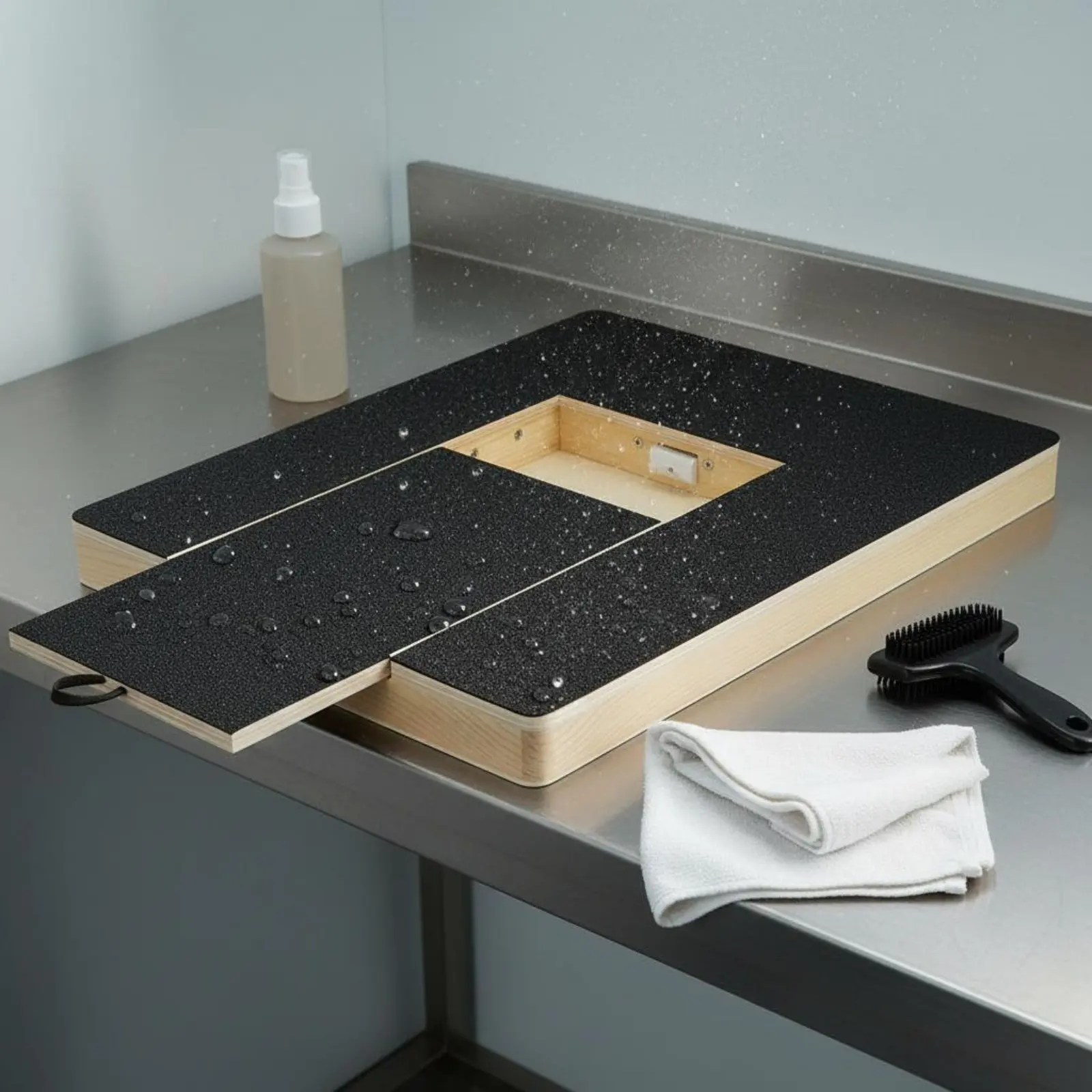 Dog Nail Grinder Board Retractable Design Pet Nail File Board Replaceable Sandpaper Safe Trimming