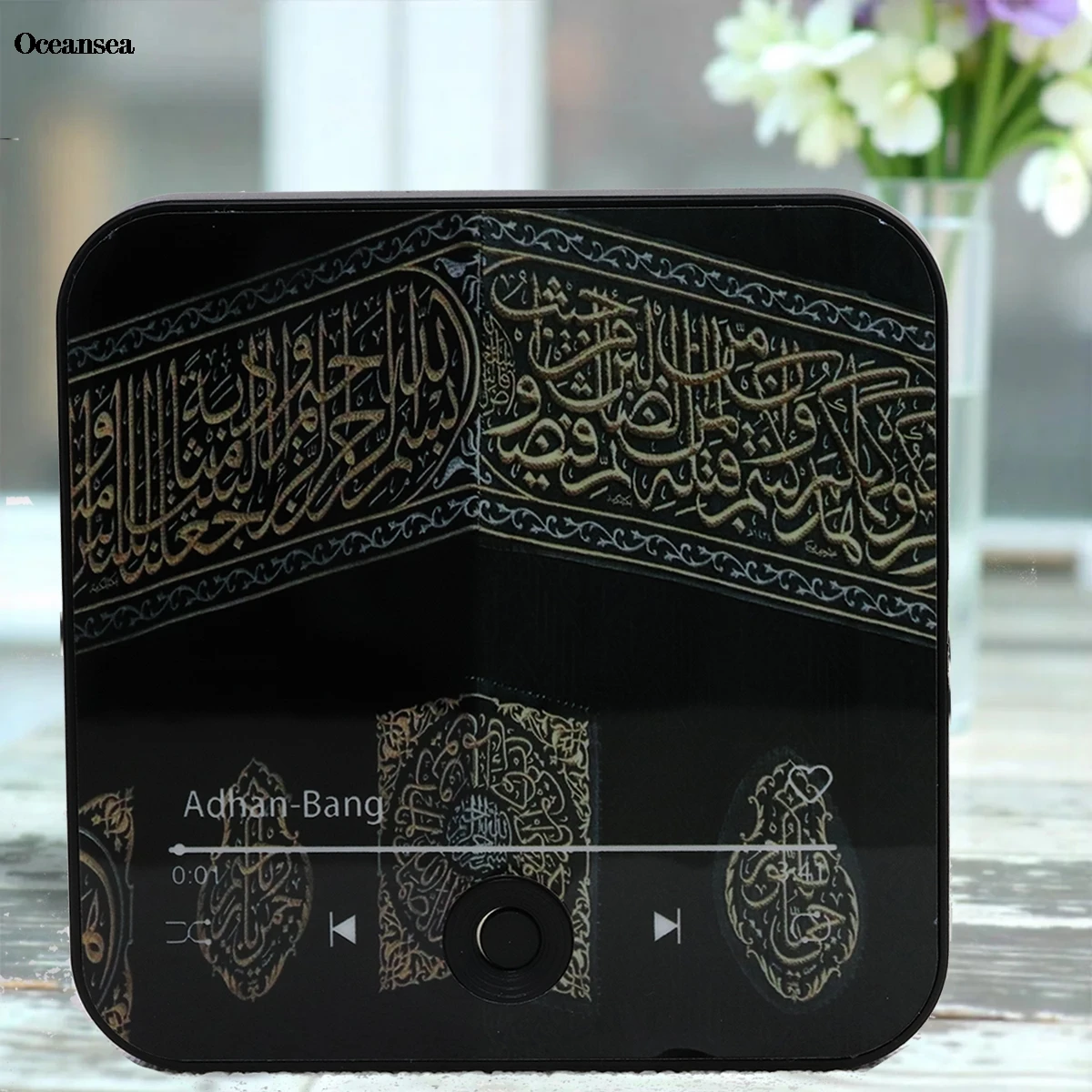 Surahแม่เหล็กลําโพงลําโพงอัลกุรอานสําหรับตู้เย็นของขวัญอิสลามมุสลิมRamadan & EidของขวัญSurahผู้เล่นมุสลิมของขวัญ 2025