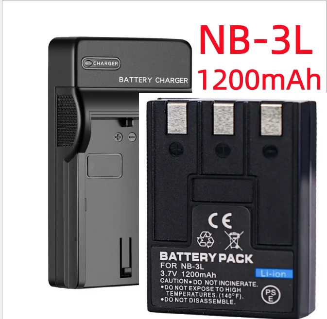 1200Mah NB-3L NB-3L…
