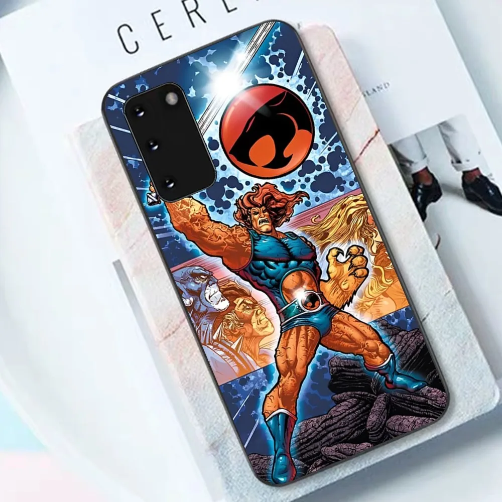 Custodia per telefono Cartoon ThunderCats per Samsung S 9 10 20 21 22 23 30 23plus lite Ultra FE S10lite Fundas