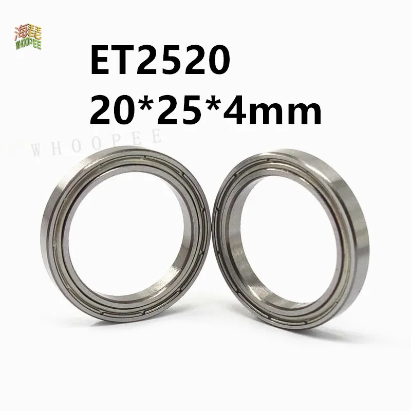 

1Pcs Boutique ball bearing DDA-2520ZZ ET2520ZZ A2520ZZ 20254 20*25*4mm deep groove ball bearings 20x25x4mm A2520 ZZ