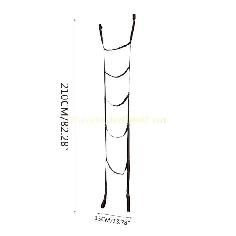 Polyester Rope Ladder Portable Ladders Gym Workout School Siswa Melarikan Diri Penjualan Terbaik