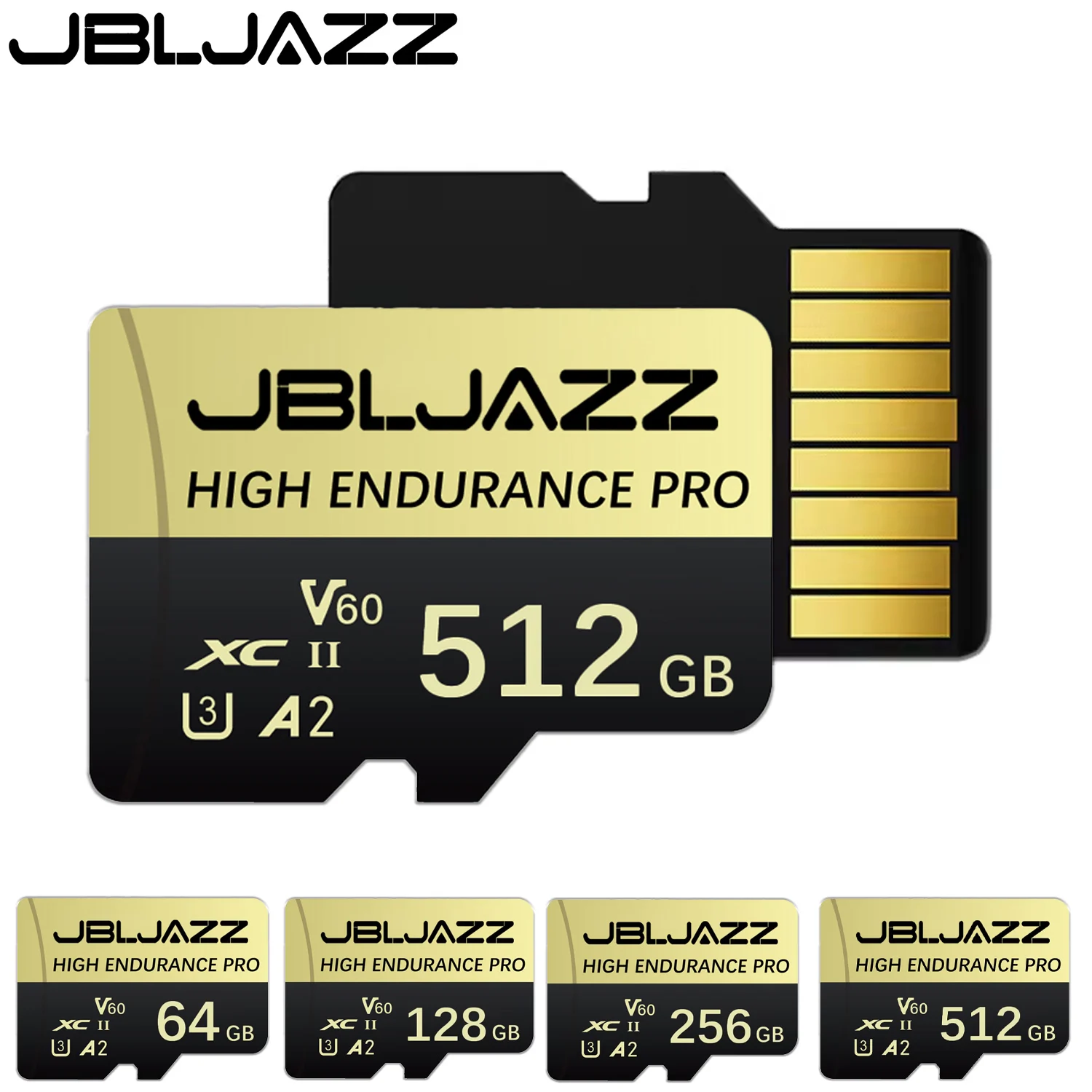 High-Speed SD Memory Card 128GB Class 10 Micro SD Card 512GB 256GB U3 V60 TF Flash Cards For Phone Drone GoPro Camera