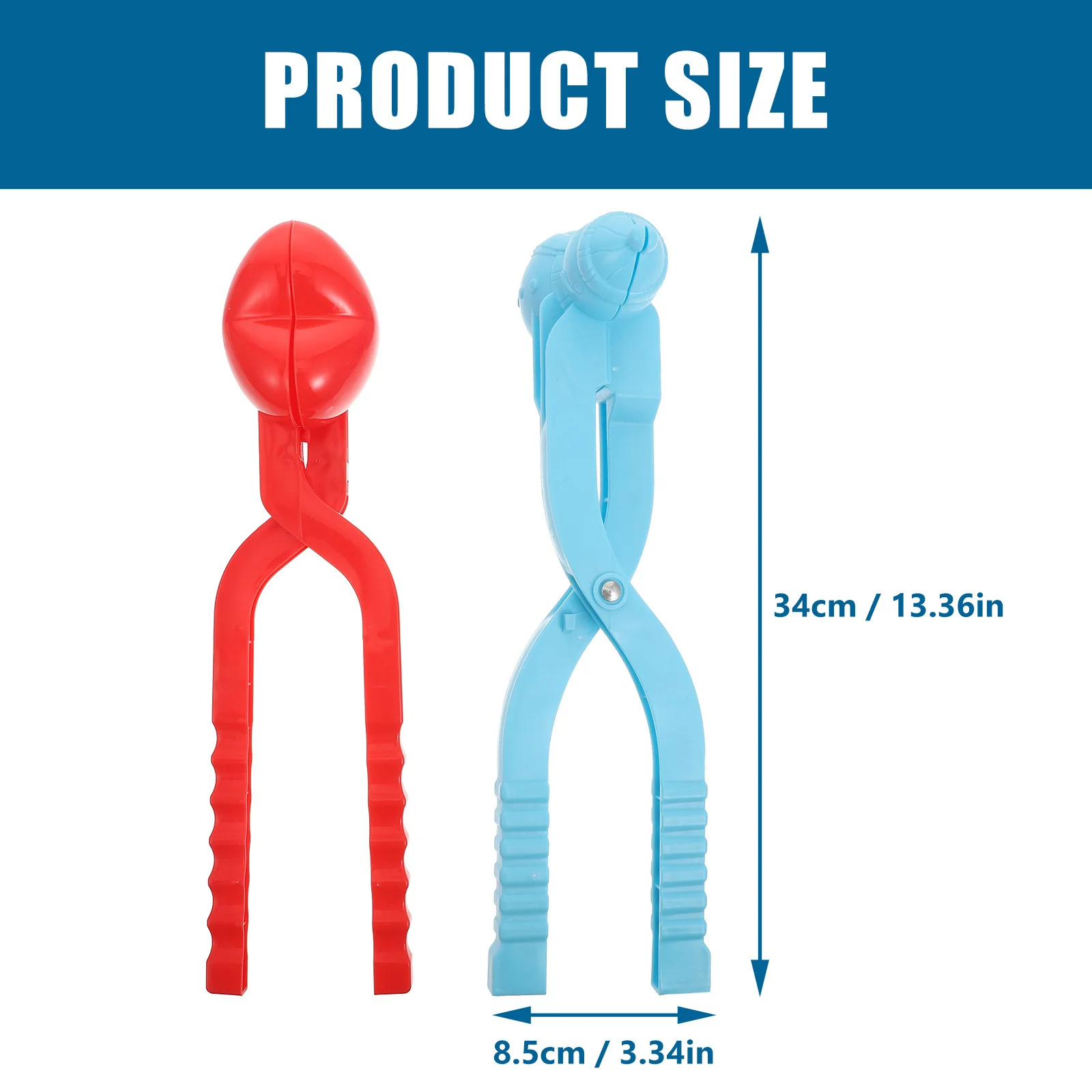 2Pcs Smooth Shaping Clips for Family Interactions Clips Making Tool Clamps Maker Plaything Outdoor Plaything