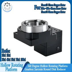 Planetary Reducer 130mm1arcmin Hollow Rotating Platform Replaces DD Motor/cam Divider Stepper Motor 10/18:1 Bevel Nema23 Nema34