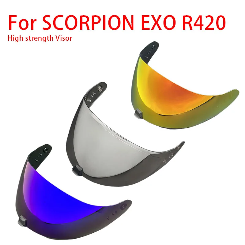 

R420 face shield for Scorpion EXO R420 helmet visor Shield sunscreen Visiere Casque Moto Motorcycle helmet accessories