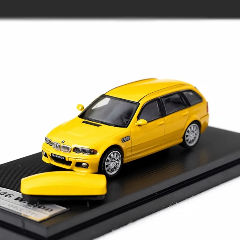 Stance Hunters SH Alloy 1:64 E46 Wagon Car Model Adult Classic Collection Static Display Gift Ornament
