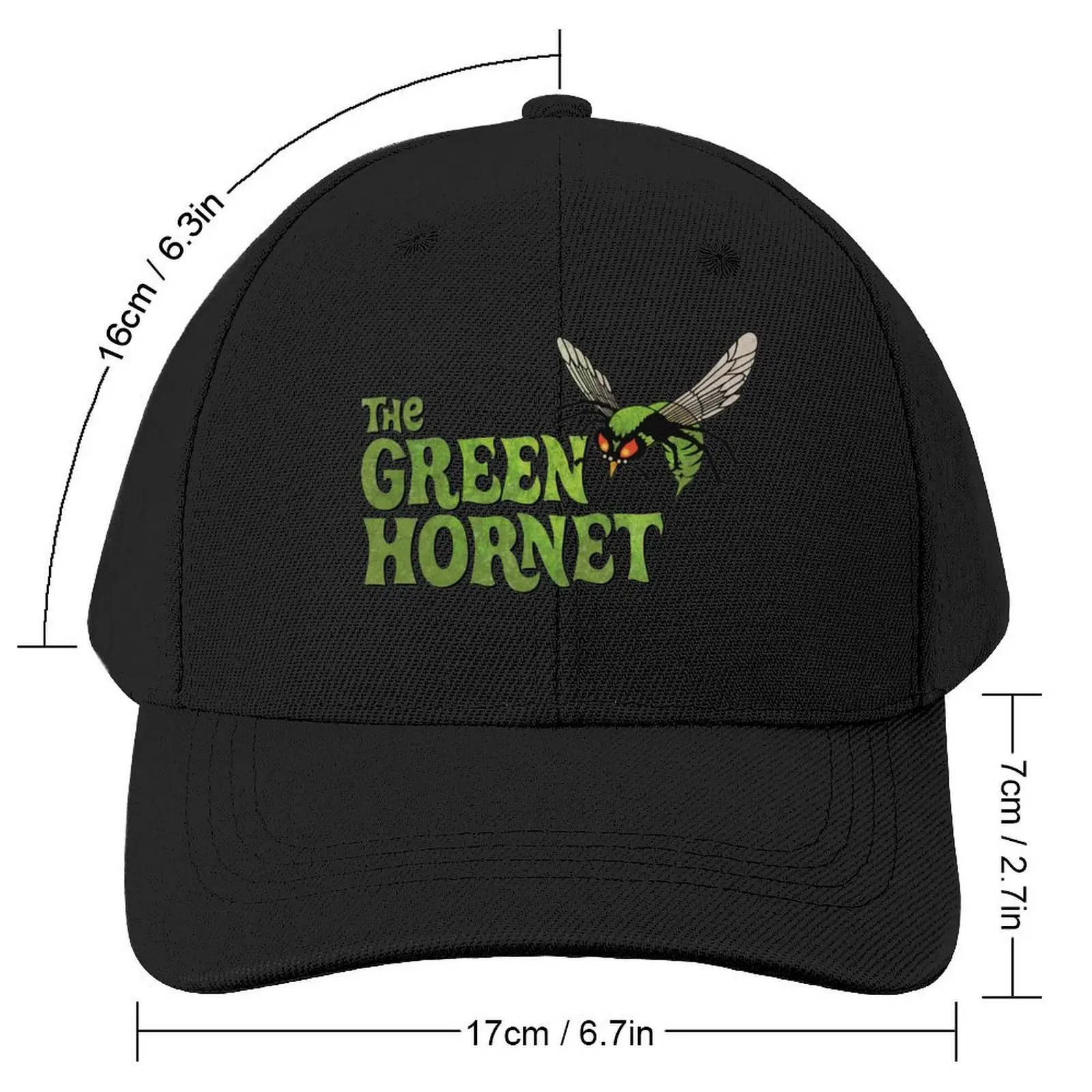 The Green Hornet Classic 60s Television Series Logo Baseball Cap Icon Custom Cap fashionable Caps For Women Men's