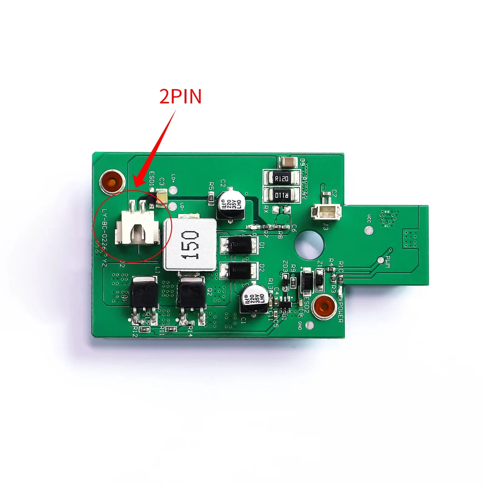 Imagem -02 - Atomstack Substituição Driver Board para Laser Engraving Máquinas de Corte Módulo Laser 3pin 2pin X20pro A20pro S20pro M100