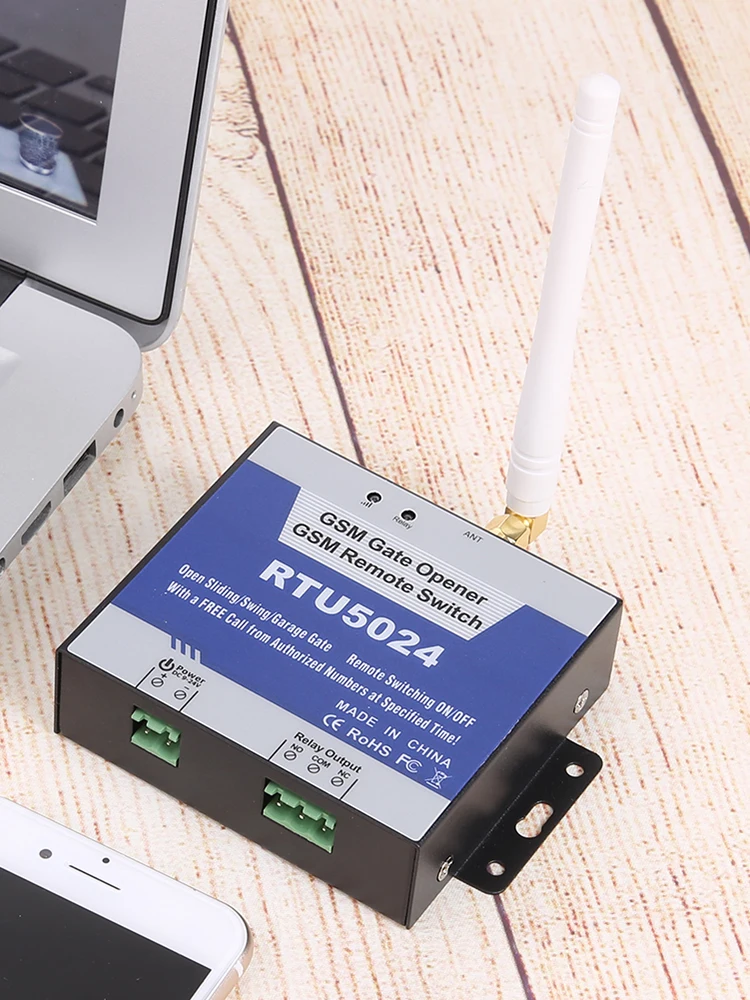 RTU5024 Relè apriporta per controllo accessi GSM Kit di controllo accessi wireless remoto Programmabile Dispositivo di sicurezza domestica per chiamate libere 4G