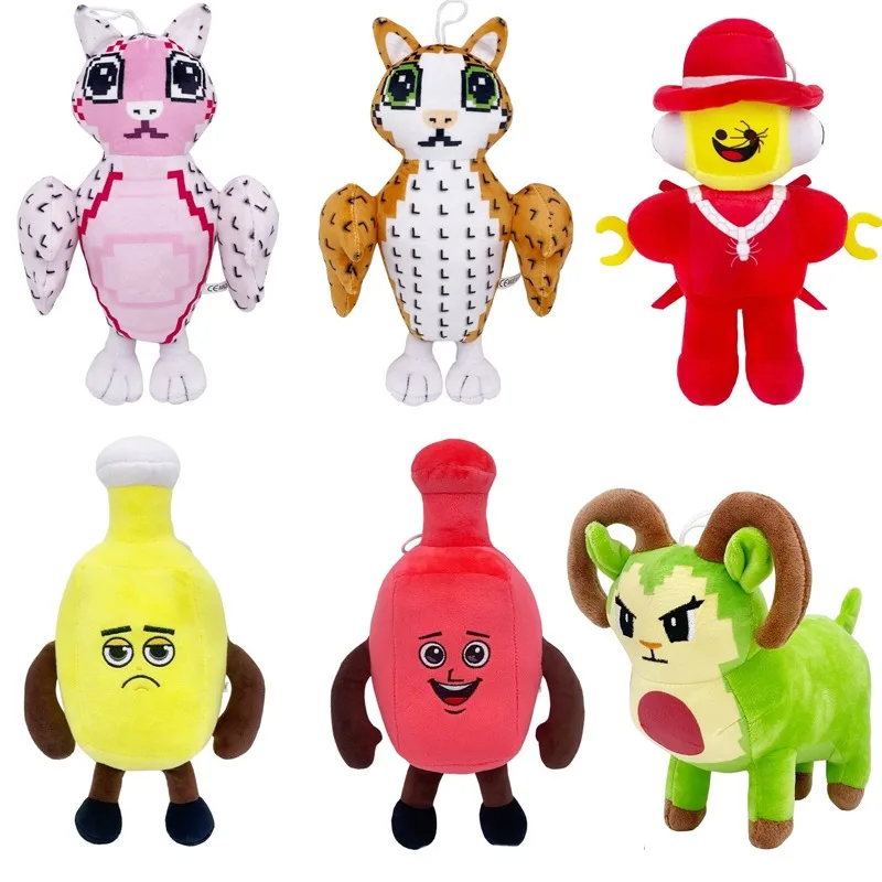 

Game Cartoon ROBLOX Steal A Brainrot Jandel Creative Plush Toys Movie Stuffed Animals Deer Toy Fans Birthday Christmas Gifts