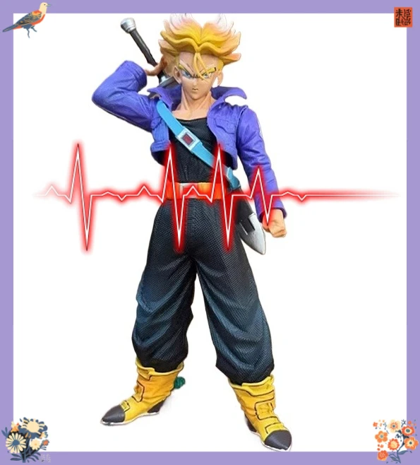 Dragon Ball 23CM Dragon Ball Z Super Saiyan Trunks Anime Figure PVC Model Statue Collectible Decoration Toy Gift