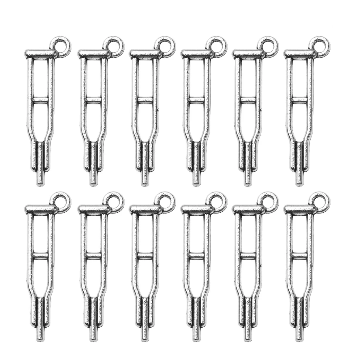 50 Stuks Retro Zinklegering Hanger Charms Ziekenhuis Ontwerp DIY Sieraden Accessoires voor Ketting Armband Oorbellen Creatieve DIY