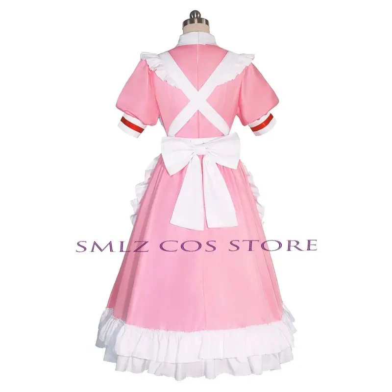 

Maid Cosplay Anime Magical Costume Magica Pink Dress Wig Kaname Madoka Outfits for Comic Conr;5'b\7,k/
