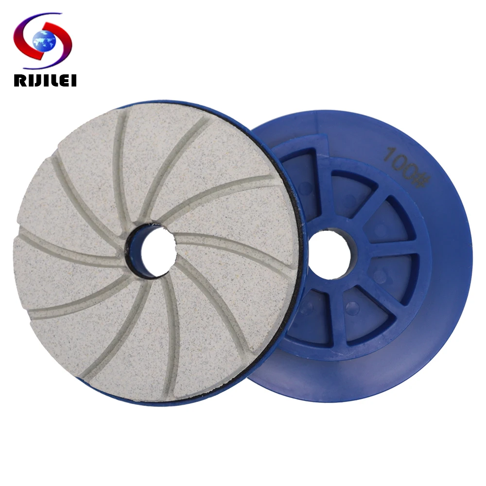 

5 Inch Snail Lock Edge Polishing Pad 125 mm Automatic Diamond Grinding Wheel Granite Marble Stone Concrete Abrasive Disc