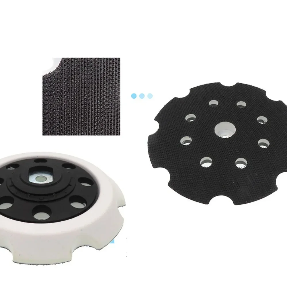 5Inch 125mm 8Holes Hook&Loop Sanding Pad Backing Pads Backing Plate For PC5000C A-60791 Sander Sanding Disc Power Tools Access N
