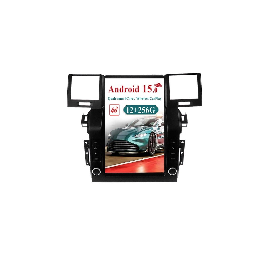 

12,1-дюймовый для Range Rover Sport 2005–2009 гг., автомобильный автокарплей, Android 15.0, радио, мультимедийный плеер, GPS-навигация, HD головное устройство