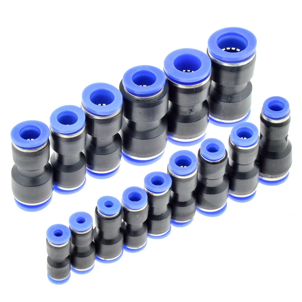 Pneumatic Pipe Fitting Air Quick Fittings Connector 8mm 10mm 6mm 4mm 12mm Water Hose Push In Tube Flow Control Crane Couplings