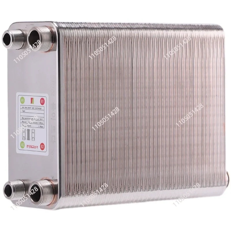 Stainless Steel Heat Exchanger Brazed Plate Type Water Heater Chiller Cooler Counter
