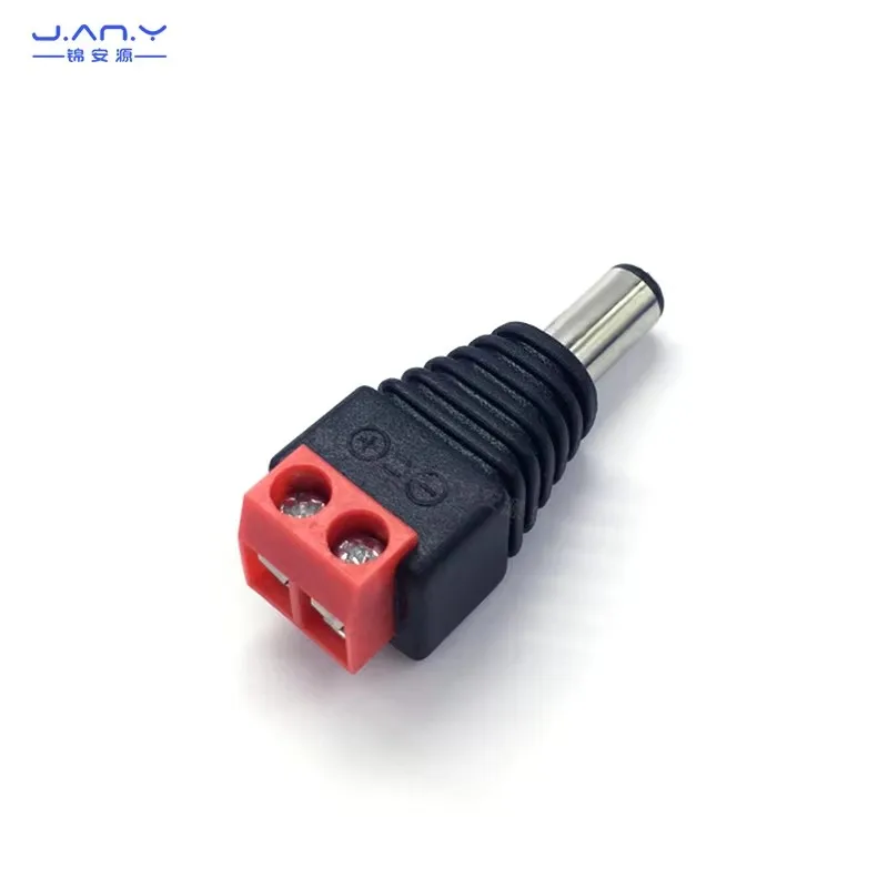 تيار مستمر تيار مستمر امدادات الطاقة ذكر التوصيل 5.5*2.1 لحام الذكور والإناث المقبس بدوره أحمر أصفر أزرق أخضر برتقالي أبيض أرجواني محطات #3