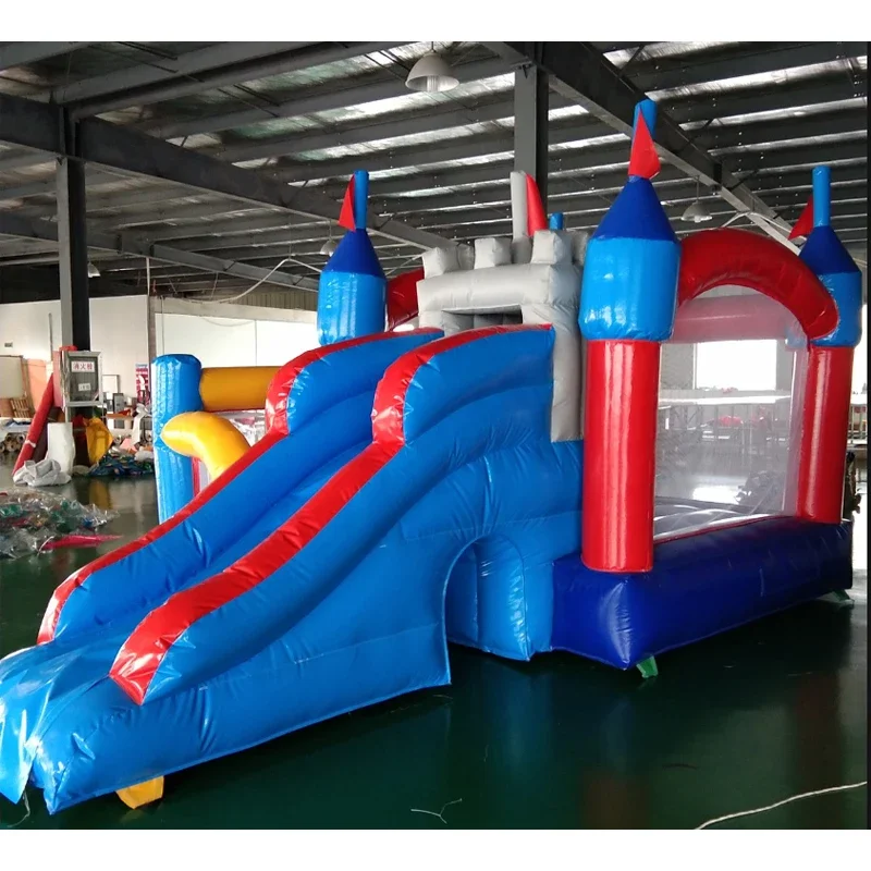 Inflatable Trampoline Hot Sale Inflatable Slide Castle Trampoline 2 in 1 Includes Free Blower