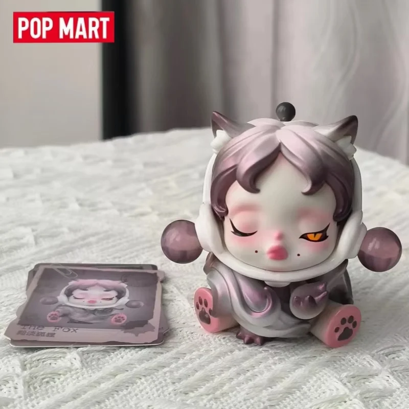 

Hot POP MART Genuine Skullpanda The Mare Of Animals Series Blind Box Trendy Toy Collect Figurine Model Desktop Ornament Toy Gift