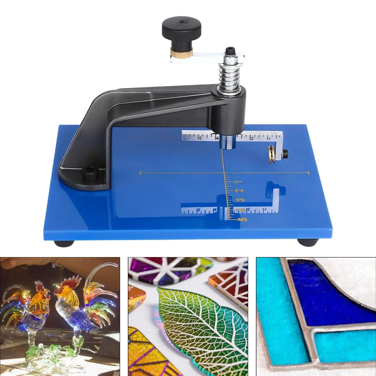 Alat Pemotong Kaca Bundar Alat Tangan untuk Proyek DIY Mosaik Kaca Patri