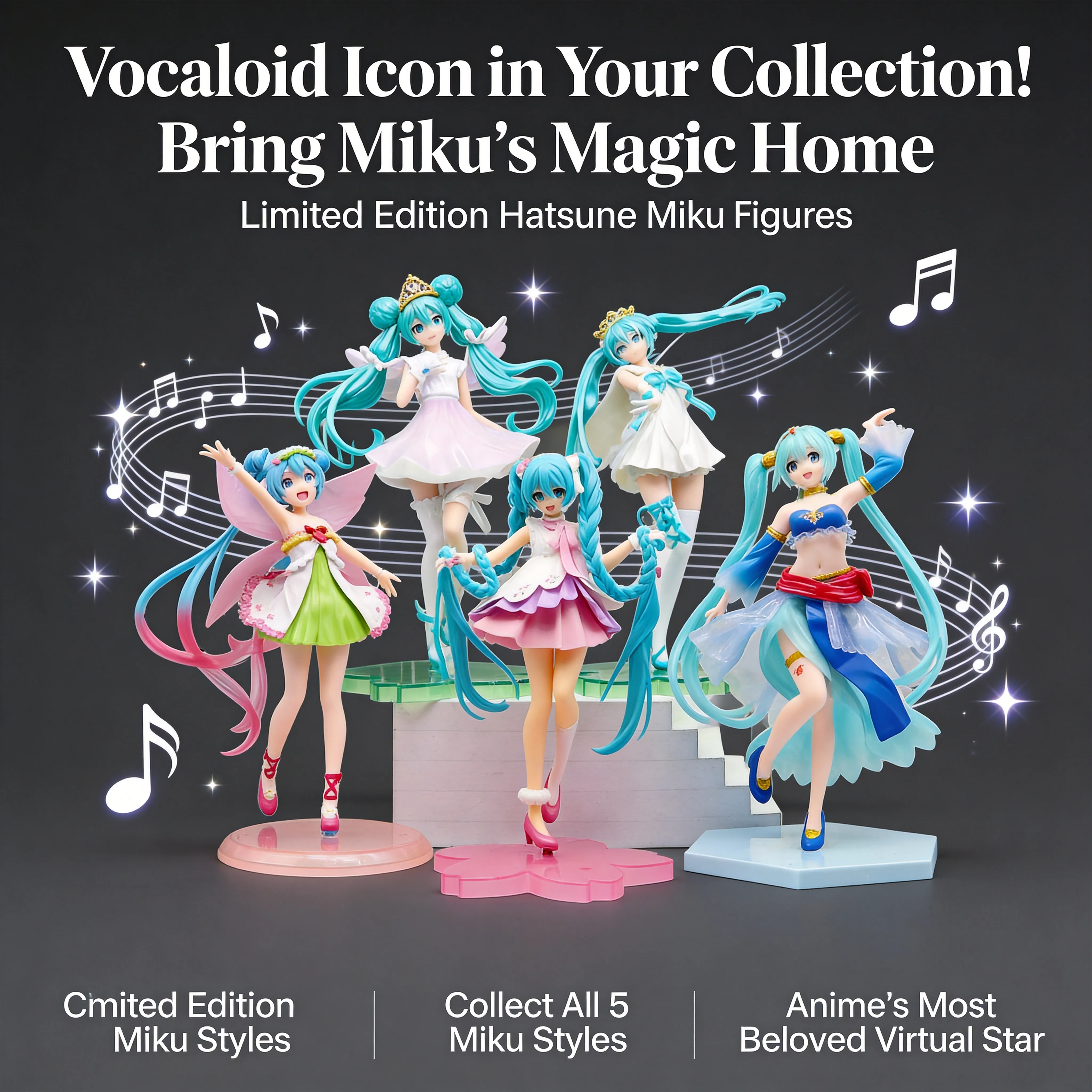 

Miku Hatsune Figure Kitagawa Marin Sleeping Beauty Prize Anime Model Car Ornament Desktop Decor Collectible Statue