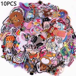 10PCS Mixed Random Send Embroidery Patch Cute Cartoon Animal Embroidered Patches For Clothes Iron On Patches For Clothing DIY